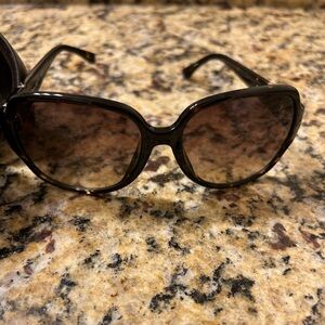 Michael Kors Black Gradient Sunglasses Grayson Design